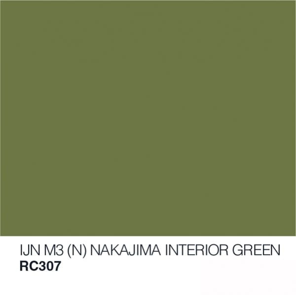RC307 IJN M3 N NAKAJIMA Interior Green