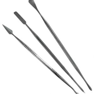 Vallejo Ensemble de 3 sculpteurs en acier inoxydable T02002