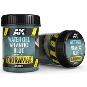 AK Interactive Water Gel Atlantic Blue 250ml AKI 8003