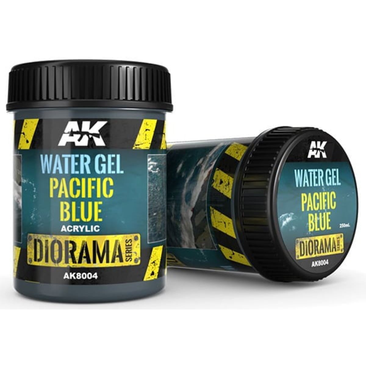 AK Interactive Water Gel Pacific Blue 250ml AKI 8004