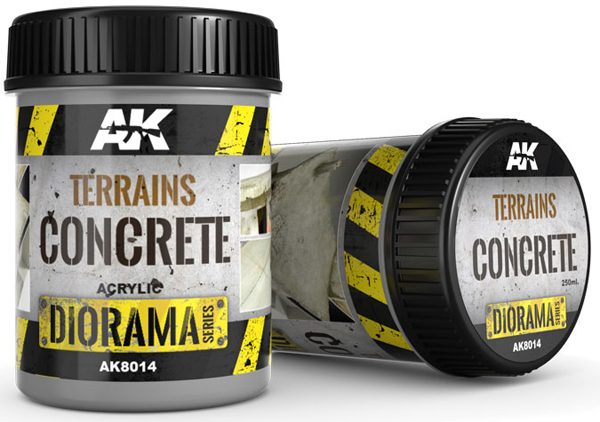 AK Interactive Terrains Concrete 250ml AKI 8014