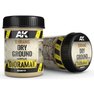 AK Interactive Terrains Dry Ground 250ml AKI 8015
