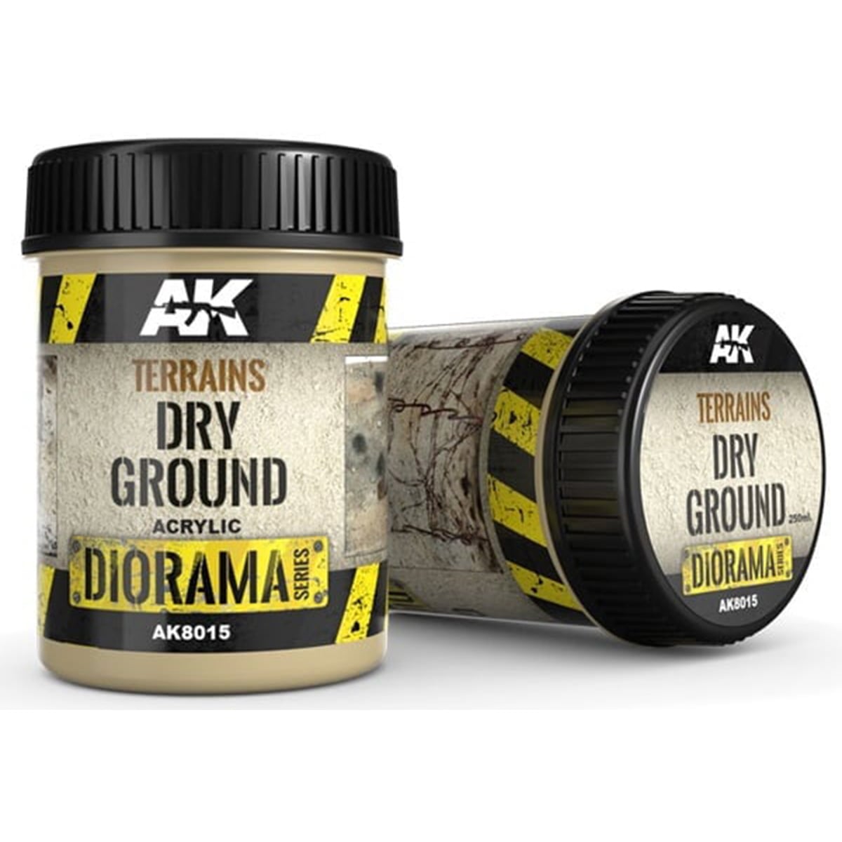 AK Interactive Terrains Dry Ground 250ml AKI 8015