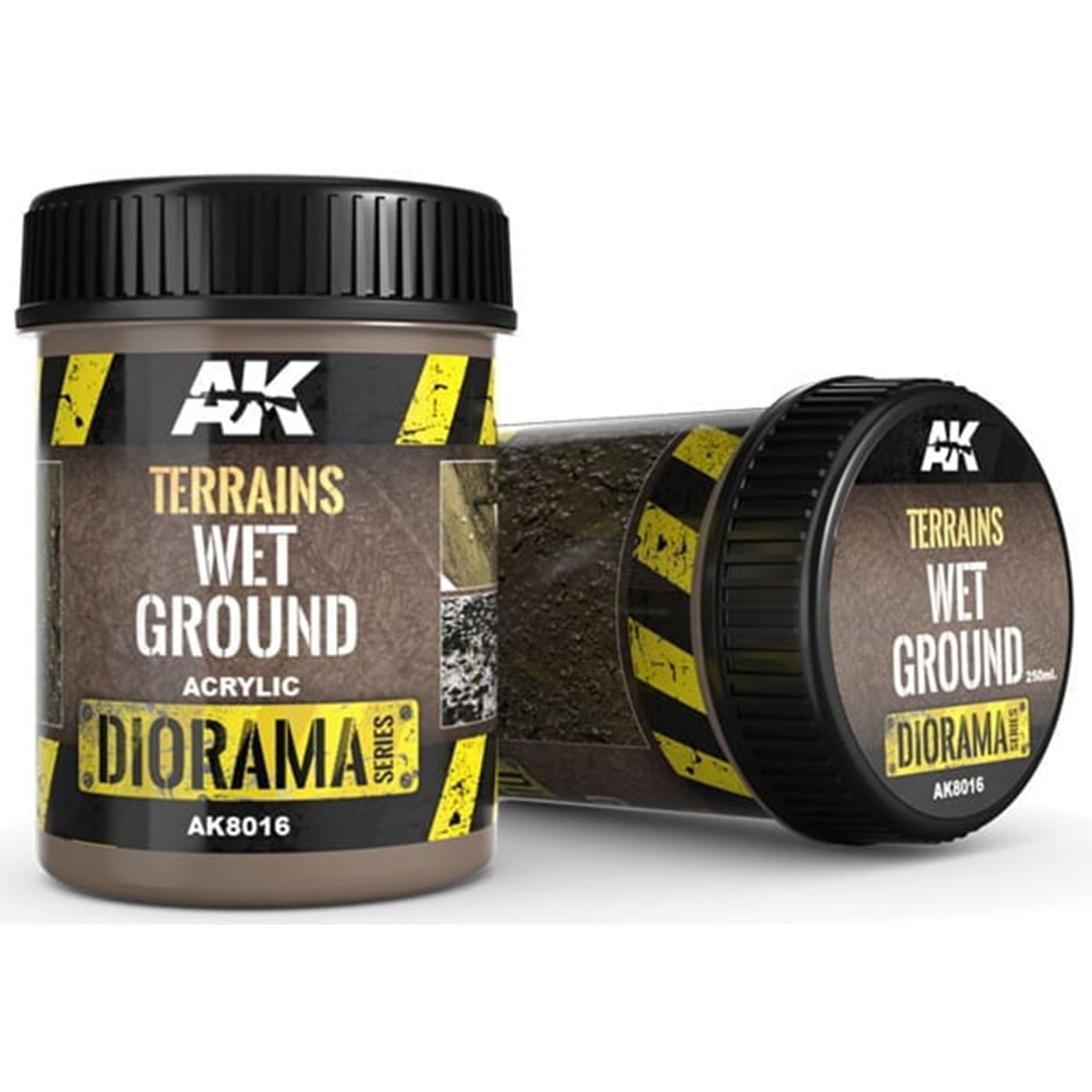 AK Interactive Terrains Wet Ground 250ml AKI 8016