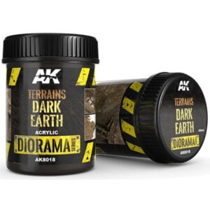AK Interactive Terrains Dark Earth 250ml AKI 8018