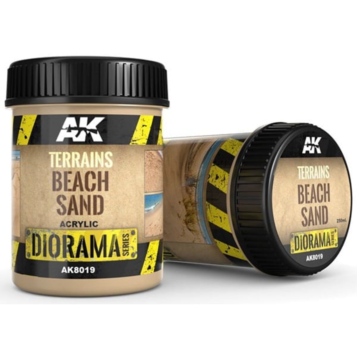 AK Interactive Terrains Beach Sand 250ml AKI 8019