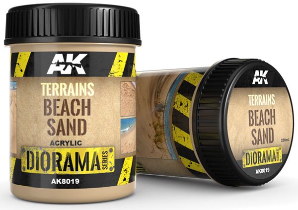 AK Interactive Terrains Beach Sand 250ml AKI 8019