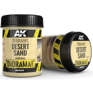 AK Interactive Terrains Desert Sand 250ml AKI 8020
