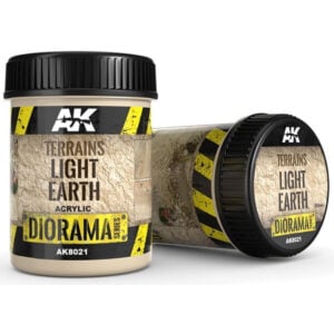 AK Interactive Terrains Light Earth 250ml AKI 8021