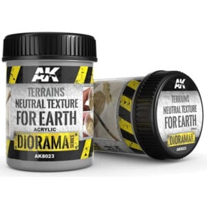 AK Interactive Terrains Neutral Texture for Earth Base Product 250ml AKI 8023