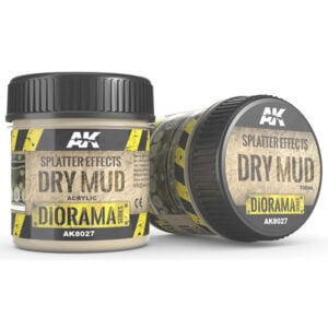 AK Interactive Splatter Effects Boue Sèche 100ml AKI 8027