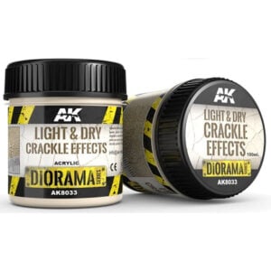AK Interactive Effets Craquelés Légers et Secs 100ml AKI 8033
