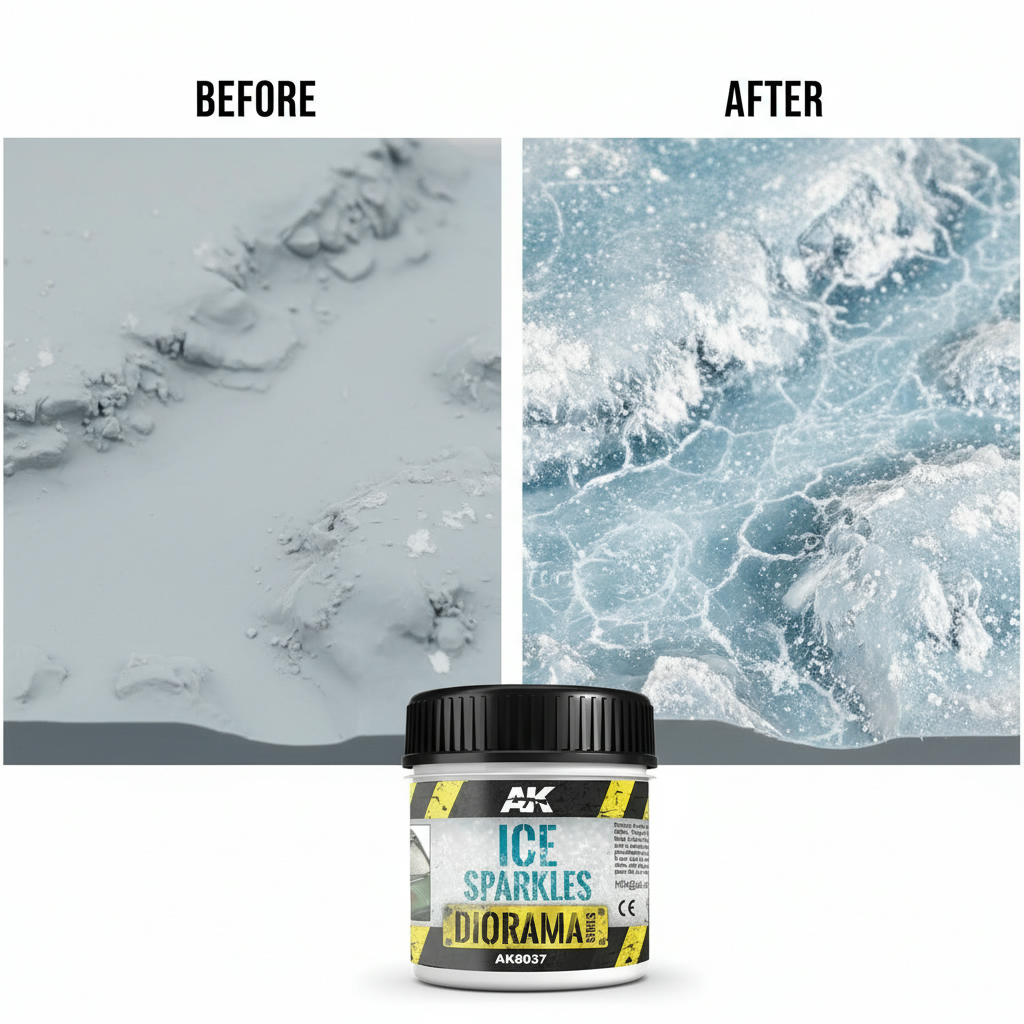 AK Interactive Ice Sparkles 100ml AKI 8037