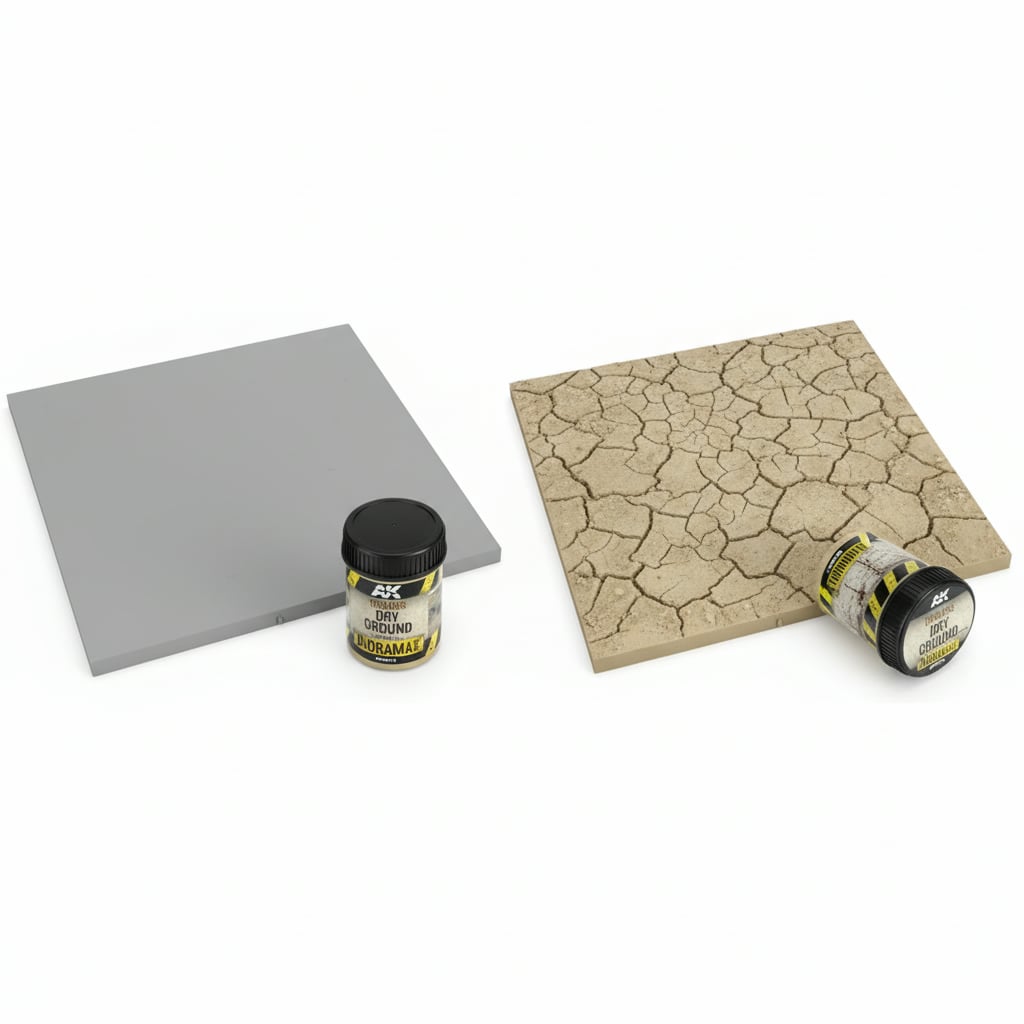 AK Interactive Terrains Dry Ground 250ml AKI 8015