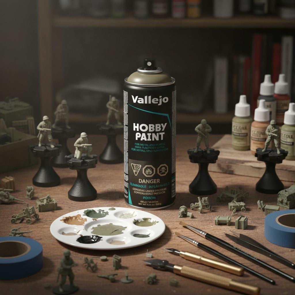 Vallejo Acrylique US Olive Drab Spray 28005