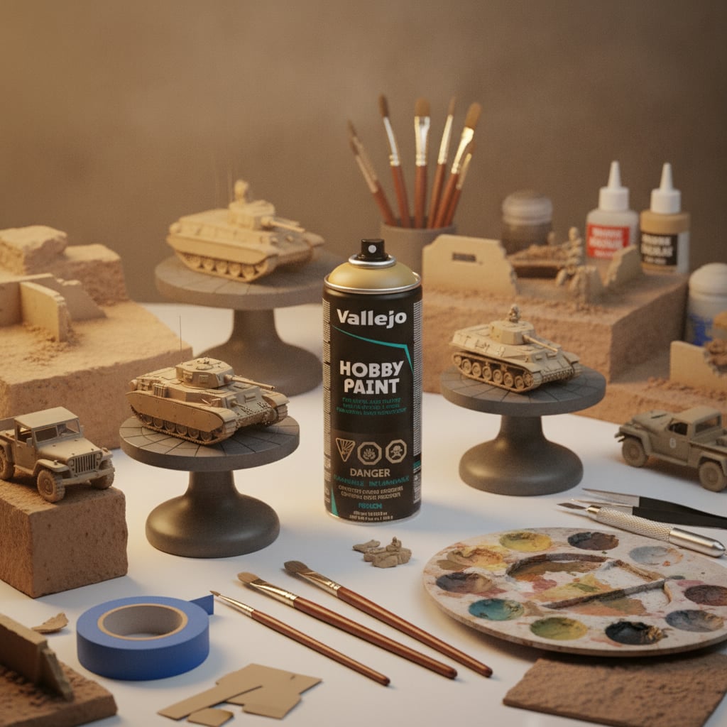 Vallejo Acrylique Désert Jaune Spray 28015