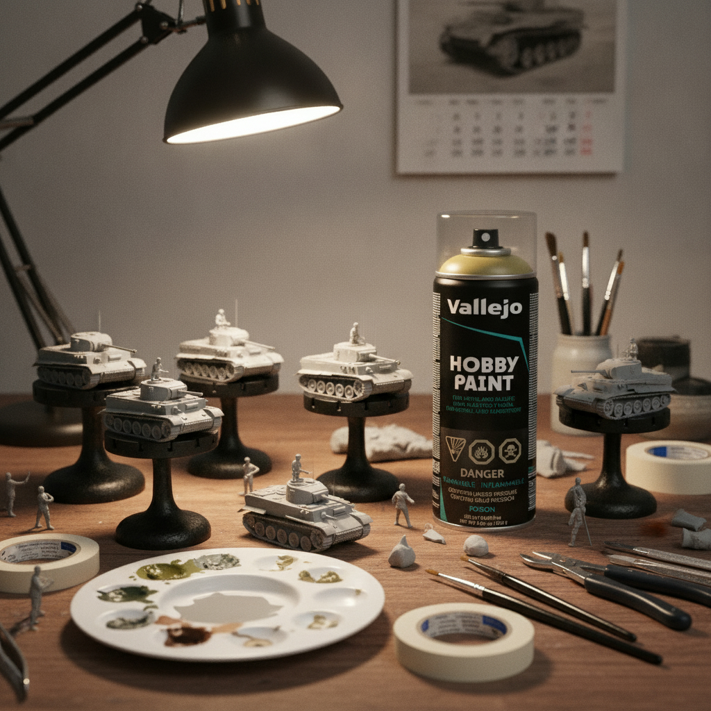 Vallejo Acrylique Panzer Jaune Spray 28001