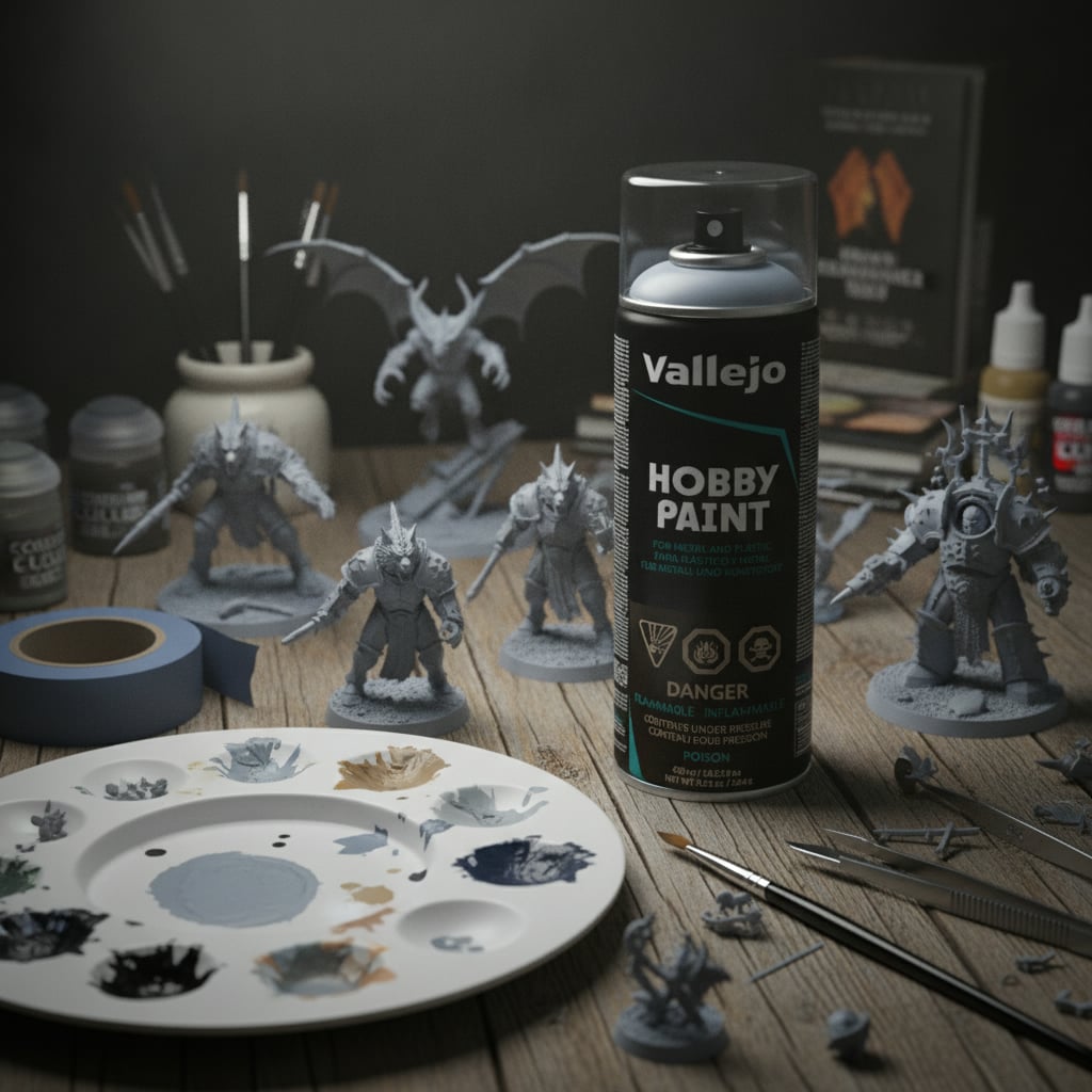 Vallejo Acrylique Loup Gris Spray 28020