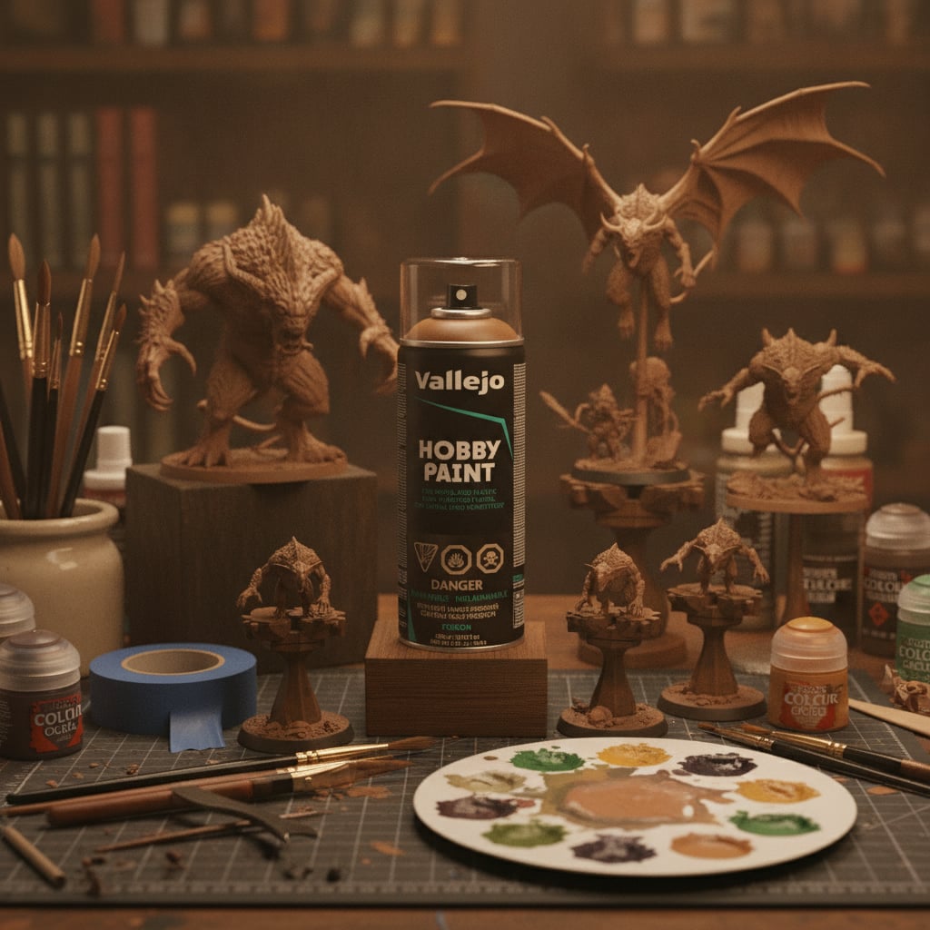 Acrylique Vallejo Beasty Brown Spray 28019