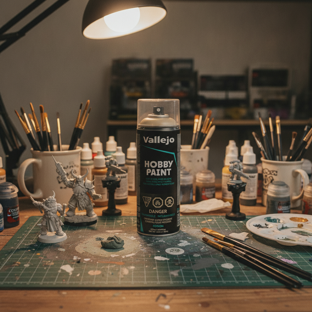 Vallejo Acrylique Os Blanc Spray 28013