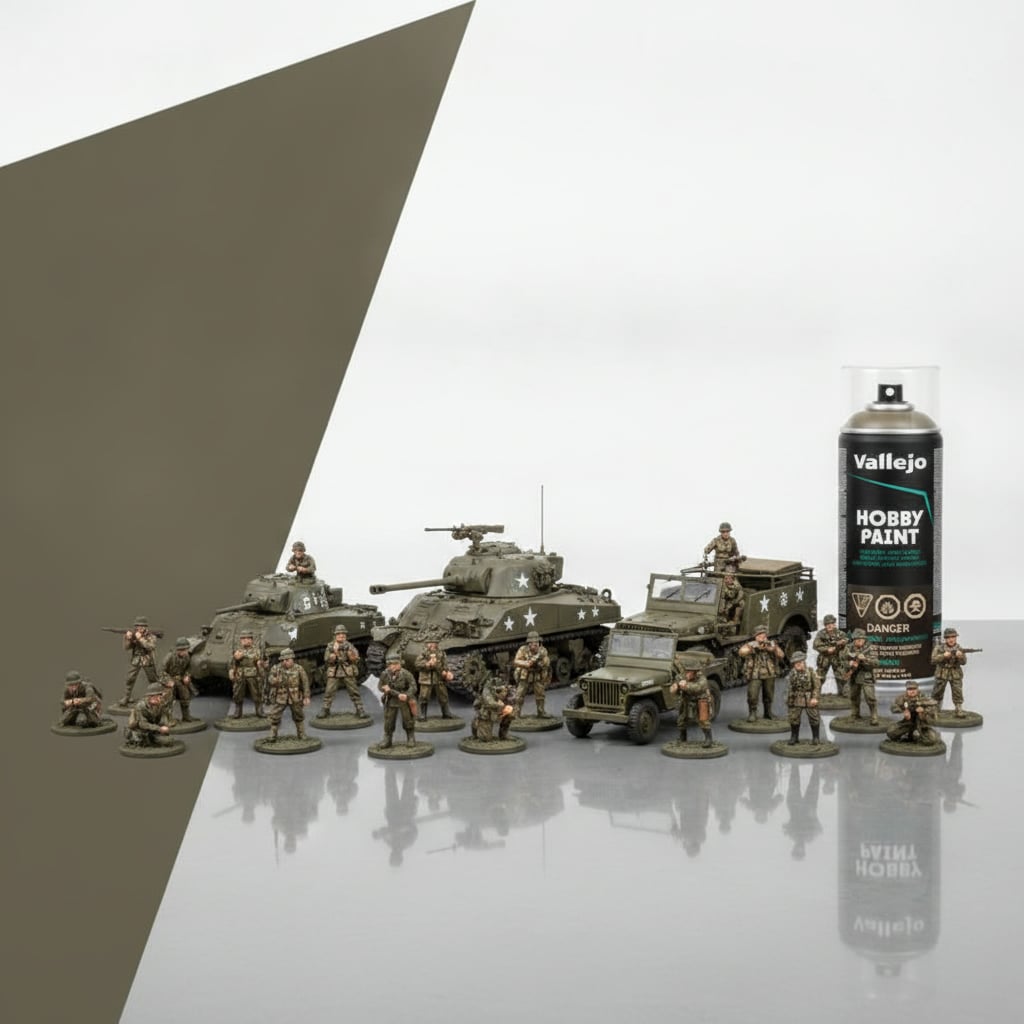 Vallejo Acrylique US Olive Drab Spray 28005