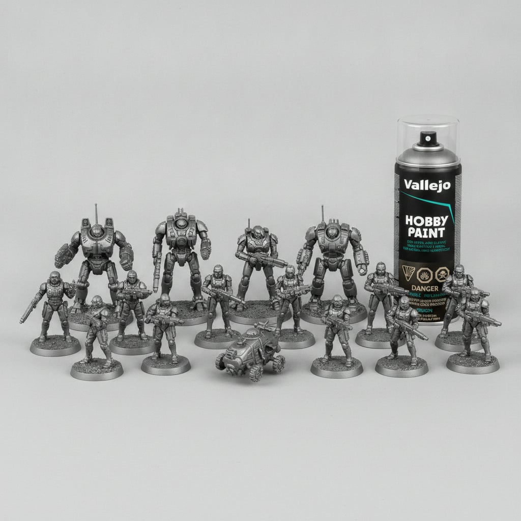 Aérosol Acrylique Vallejo Gunmetal 28031