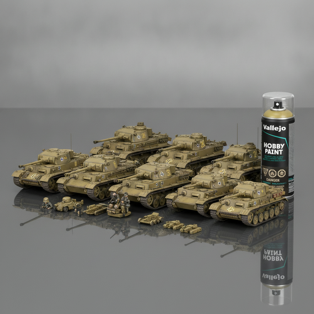 Vallejo Acrylique Panzer Jaune Spray 28001