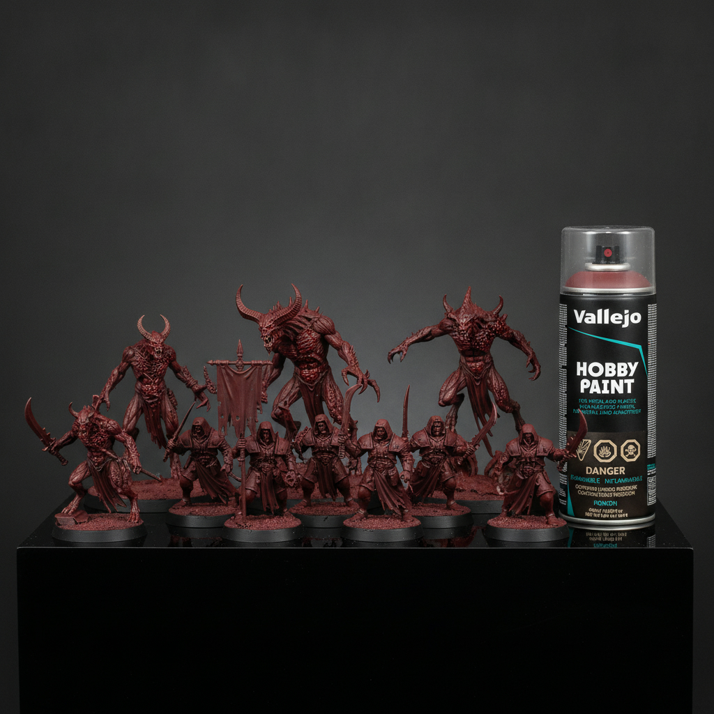 Vallejo Acrylique Rouge Gore Spray 28029