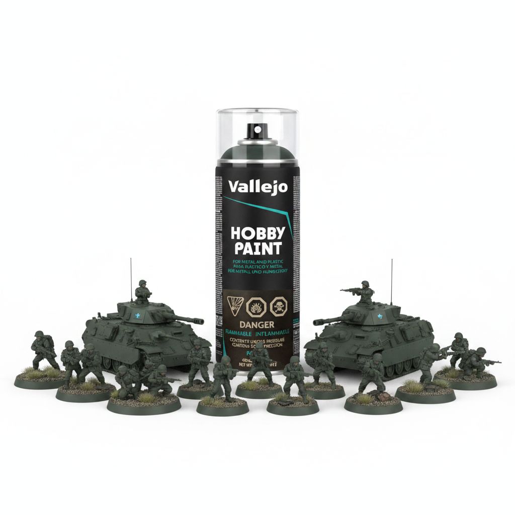Vallejo Acrylique Vert Foncé Spray 28026