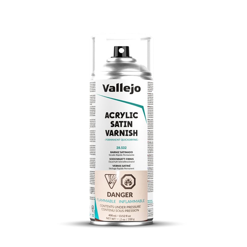 Vallejo Acrylic Satin Varnish Spray 28532 Canadian Markings