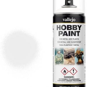 Vallejo Acrylic White Primer Spray 28010