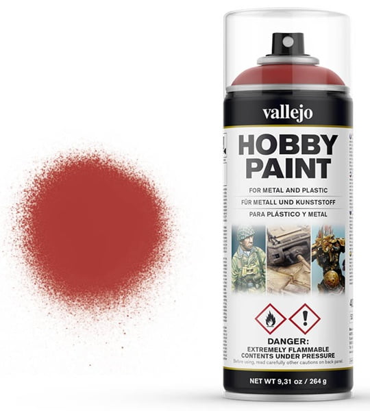 Vallejo Acrylic Scarlet Red Spray 28016