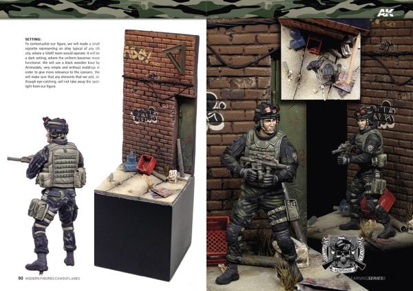 AK Interactive Modern Figures Camouflages Learning 8 AKI 247