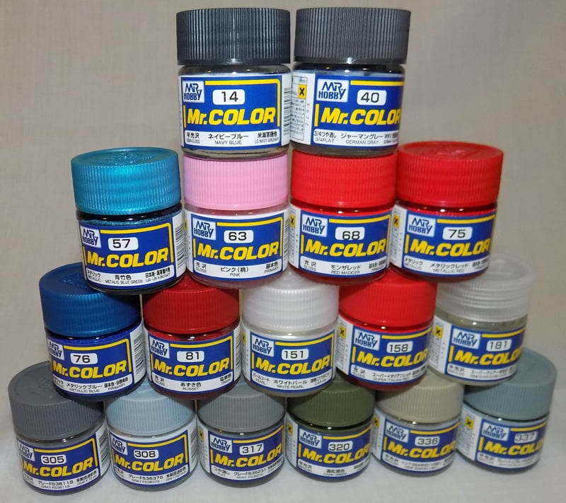 Additional Mr Color paints now Available at Sunward Hobbies