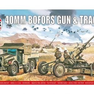 Airfix Bofors 40mm Gun and Tractor 1/76 Scale A02314V