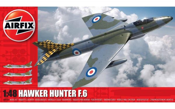 Airfix Hawker Hunter F6 1/48 Scale A09185