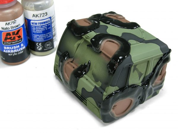 In Use AK Interactive Camouflage Elastic Putty 8076