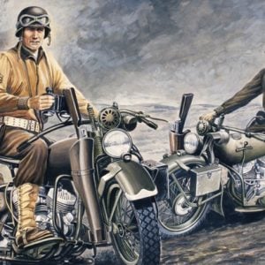 Italeri U.S. Motorcycles 1/35 Scale 322