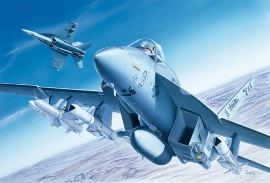 Italeri F/A-18E SUPER HORNET 1/72 Scale 083