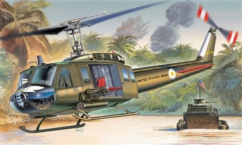 Italeri Bell UH-1D SLICK Iroquios Helicopter 1/72 Scale 1247