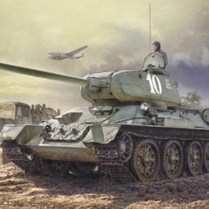 Italeri T34/85 Zavod 183 Mod 1944 Model Kit 6545