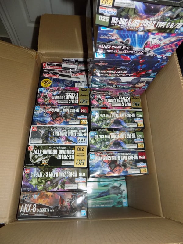 More Gundam Model Kits by Bandai at Sunward Hobbies