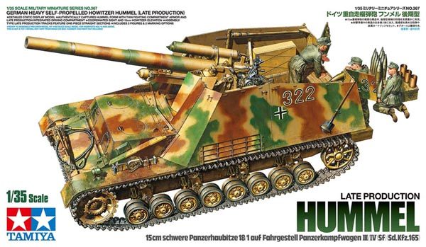 Tamiya German Heavy Self Propelled Howitzer Hummel 1/35 Scale 35367