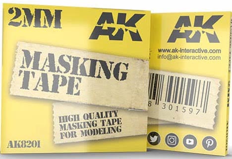 AK Interactive Masking Tape 2mm AKI 8201