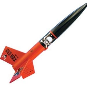 Estes Der Red Max Model Rocket Kit 0651