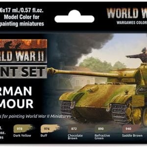 Vallejo WW II Kit de peinture pour armure allemande 70205