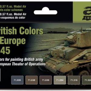 Vallejo WW II British Colors UK/BEF/Europe 1939-1945 II Paint Set 71614