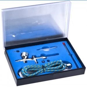 Vigiart Novizia Dual Action Gravity Feed Airbrush with Hose HS-80K Kit