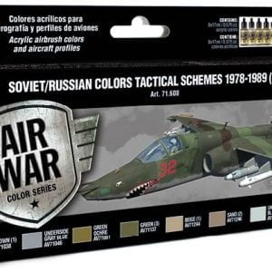 Vallejo Soviet Russian Colors Tactical Schemes 1978-1989 Part II 71608