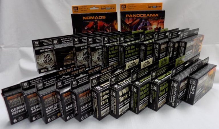 New Paint Sets and Vallejo Model Air at Sunward Hobbies • Canada's ...